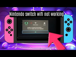 How to fix Nintendo switch Wi-fi not working