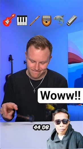 This Tiny Instrument is WAY Louder Than You Think! (Reaction)#shorts#funnyshorts