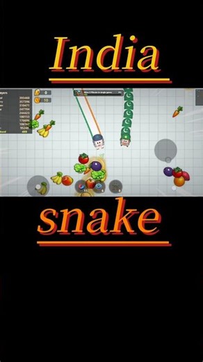 snake game india vs pakistan 🫥#shortfeed #trendingshorts