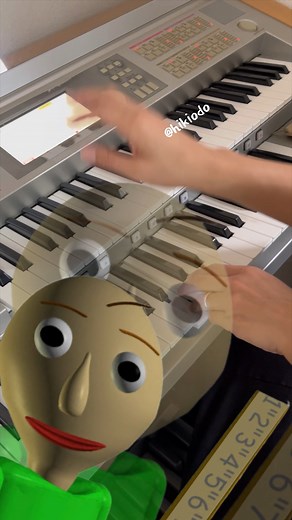 バルディ先生弾いてみた。#shorts