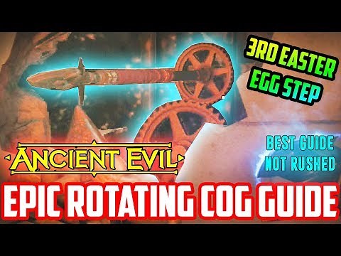 CLEAREST 3 ROTATING COG STEP! 3rd Easter Egg Step Ancient Evil