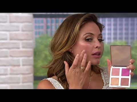 Josie Maran Vibrancy Argan Fresh Face Paint Palette on QVC