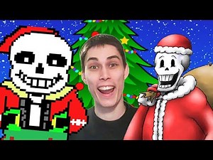 ДЕКАРТ ПОПАЛ В АНДЕРТЕЙЛ ! НОВЫЙ ГОД С САНСОМ И ПАПАЙРУСОМ ! - Undertale