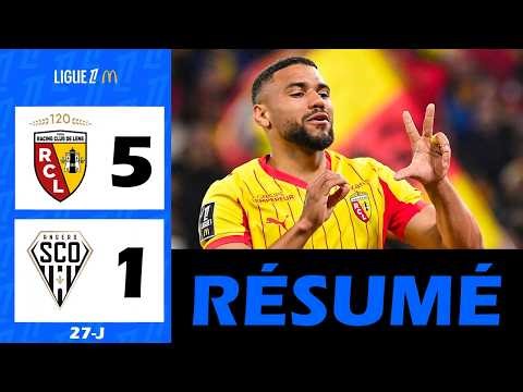 RC Lens - Angers SCO | 5-1 | Le Résumé | Ligue 1 2025/26 | lens angers