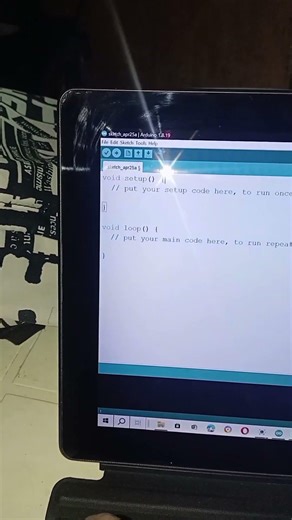 Code the Arduino uno and led controller #arduino #led #proteus8 #control