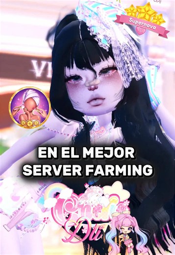 ¿Cómo conseguí mis estrellas? EN EL MEJOR SERVER FARMING CHERIE DTI !! 💕 #dresstoimpress #dti #dtifarming #viral #dtiroblox