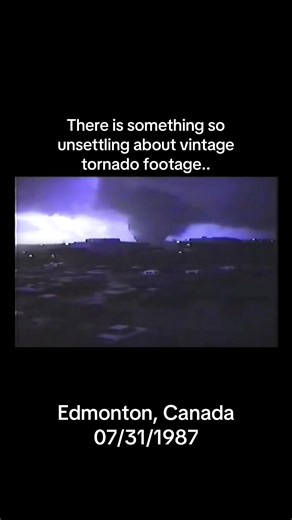 Vintage tornado footage always freaks me out.. 🌪️ #fyp #tornado #weathertok #severeweather #EF5