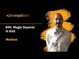 Magic Squares In Grid | LeetCode 840 - Python