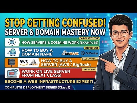 What is a Server & Domain? Web Hosting Explained for Beginners