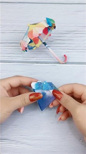 How to Make an Origami Umbrella
