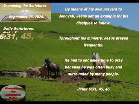 Examining the Scriptures Daily_ —September 26_ 2025