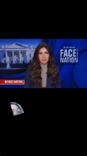 Kristi Noem vs Face the nation | Doubledeemuva Blaqurate News