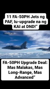 30K views · 744 reactions | 11 FA-50PH Jets ng PAF, Iu-upgrade na ng KAI at DND!” #PhilippineAirForce #FA50PH #PAFModernization #AFPModernization #DefensePH #KAI #FighterJets #AirPowerPH #ReelsPH #MgaKabayan | JPH DEF VLOG | Facebook