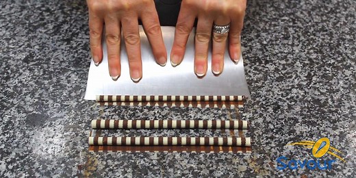 It's remarkably easy to make beautiful-looking chocolate cigarettes