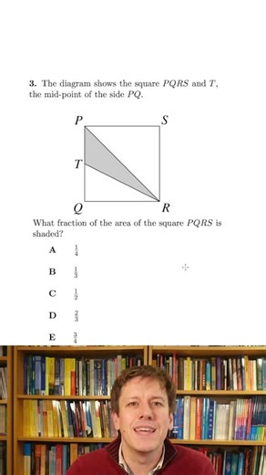 Question 4 of the UKMT Intermediate Maths Challenge from 2024 This video includes questions from past UKMT maths challenge papers with the express permission of UK Mathematics Trust. The questions may not be copied or made available elsewhere without the permission of the UK Mathematics Trust except in accordance with their policy on the use of intellectual property which may be found here: bit.ly/UKMTIP #intermediatemathschallenge #imc #ukmt #mathschallenge | Mathsaurus | Facebook