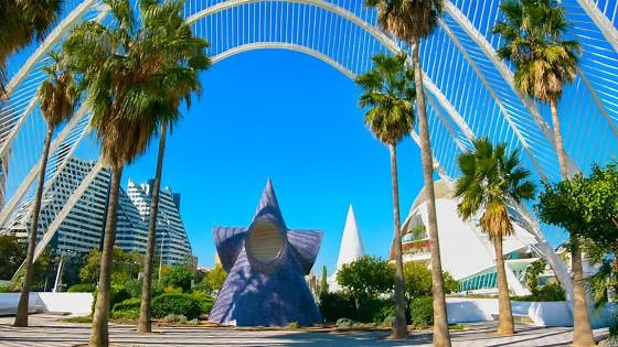 Upptäck Valencias Ciudad de las Artes y las Ciencias i 4K