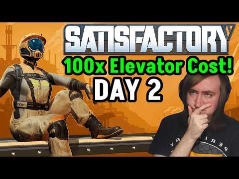 The First Smart Plate Factory of Many! (100x Elevator Costs!) - Satisfactory