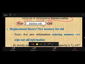 psychology chapter 4 part 2 forgetting 2018 freshman students