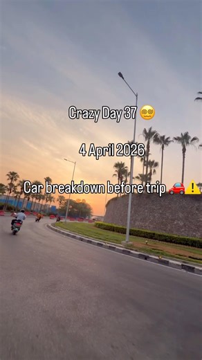 Car Breakdown Before Trip 😬 Big Lesson Learned 💯 Day 37 #shorts