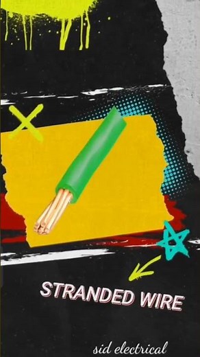 What's Better SOLID or Stranded Wire? 💥 #electrical #youtubeshorts #sid_electrical