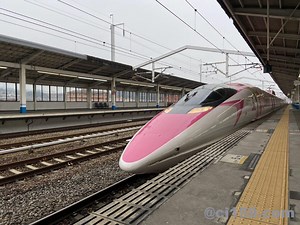 【鉄道レビュー】500系ハローキティ新幹線に乗ってみた