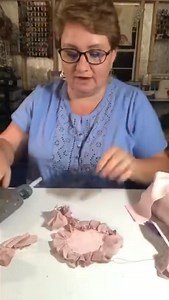 Fabric Ruffle Flower Part 11 | Susie’s Simply Handmade