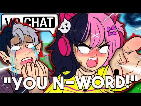 Infiltrating VRChat's Most RACIST E-Dating Family! (w/‪@DavidDrops‬)