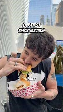 here’s everything we ate at our first smorgasburg! #nycfood #husbands #foodfestival #mukbang #wieiad