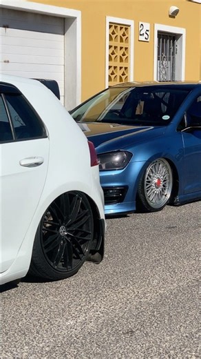Lucky number 7 🍀 #golf7 #stance #bagged #tdi #bluemotion #cpt
