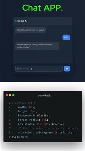 Chat APP in HTML CSS JAVASCRIPT