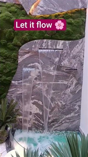 chasing 💧waterfalls 😍 Greenery # good # vibes # sun # roof # stone # calm