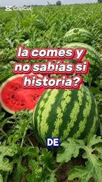 LA SANDÍA conoce su historia #naturalezahistorica