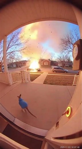 Car Erupts as the Bell Rings 😱