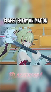 CLARET'S ENTRY ANIMATION | Zenless Zone Zero 3.2 #Shorts #zenlesszonezero #ZZZ #Claret