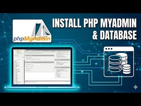 install PHP my admin & database