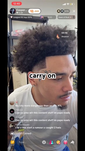 Casper explains the meaning behind his face tat #explore #fyp #tiktok #trend