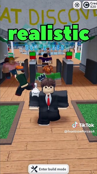 How to make your Theme Park Entrances 10X BETTER in 30 seconds #themeparktycoon2roblox #roblox