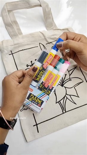 Design it. Color it. Carry it. 🎨👜✨ #art #viral #diy #trending #ytshorts #painting #youtube