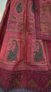 9.1K views · 32 reactions | Rich in tradition, stunning in design. The Jaipuri lehenga is a perfect blend of heritage and modern elegance, ideal for brides or anyone looking to stand out at weddings and festive occasions. Step into royalty, one twirl at a time! Fabric: Dupion Silk Color: Shades of pink Set Includes: Lehenga, Blouse & Dupatta. #JaipuriLehenga #TimelessElegance #BridalPerfection #BridalStyle #FestiveVibes #embroidery #stonework #sequin #weedingvibes | Savvata | Facebook