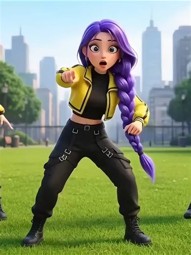 Super Saiyan Showdown in Urban Park Adventure