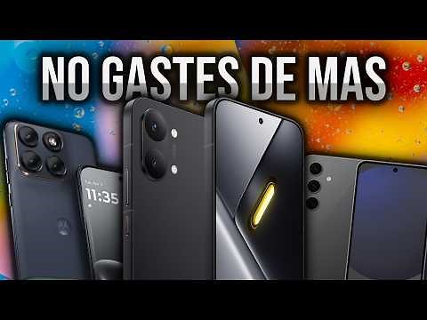 Top MEJORES celulares para CADA PRESUPUESTO en 2026