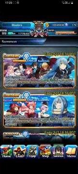 Invocation catastrophique Grand Summoners x Tensura !