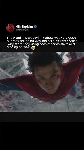 The Hand Jumping Peter!😭 SPIDER MANBRAND NEW DAY #marvel #spiderman #movieclip #marvel