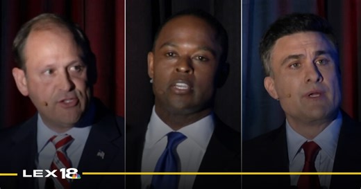 KY's Republican candidates for US Senate clash, tout Trump support during first debate