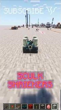 Use SCULK SHRIEKERS to DETECT ONLY PLAYER ACTIONS! | Redstone with PsiVolt #minecraft #redstone