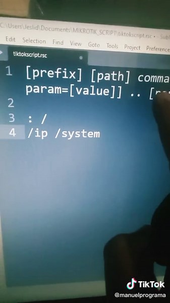 Programación de Script en Mikrotik: Guía Completa