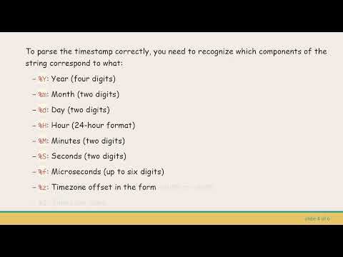 Convert Your CSV Timestamp Objects to Datetime Using Python and Pandas