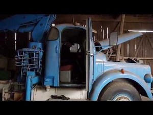 Start of a Volvo N86 after 16 years in a barn