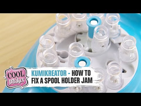 Cool Maker | KumiKreator | How to Fix a Spool Holder Jam