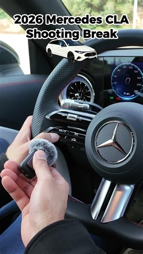 Interior ASMR of the 2026 Mercedes CLA Shooting Break 🔊!